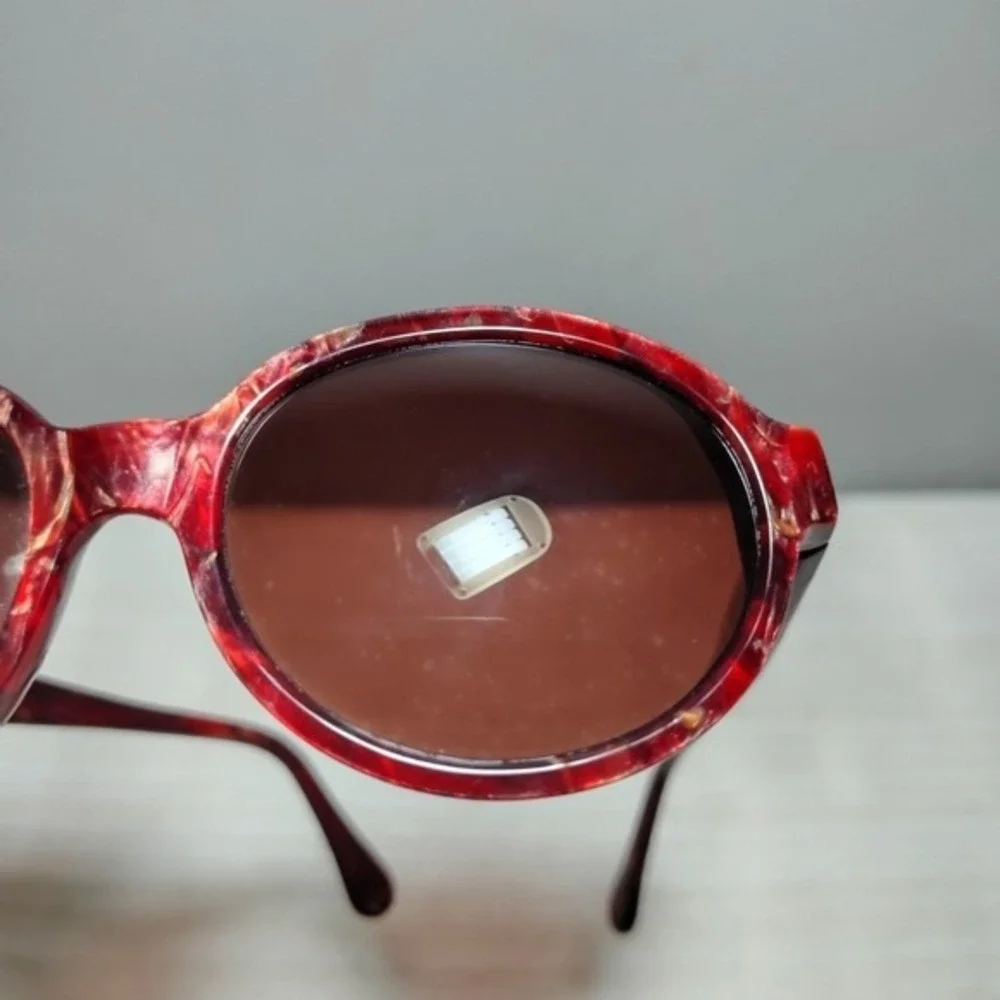Cerruti 1881 2916 BOX Hand Made France Sunglasses Marbled 53□18‎ Vintage luxury